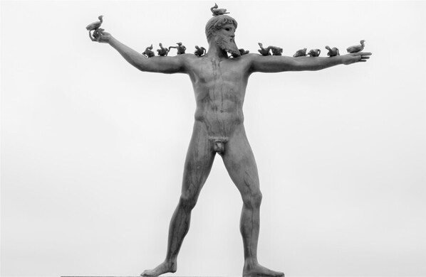 Photograph Caroline Martin Statue In De Haan Aan Zee In Belgium on One Eyeland